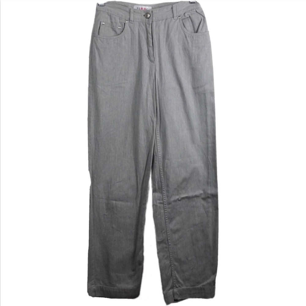 Isaac Mizrahi Light Gray Denim Jeans Size 2